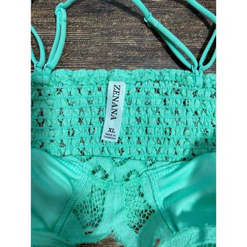 Zenana Outfitters crochet lace bralette size XL - $15 - From Markie