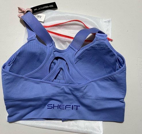 SHEFIT, Intimates & Sleepwear, New Shefit Low Impact Sports Bra  Periwinkle Purple Size 5 Luxe