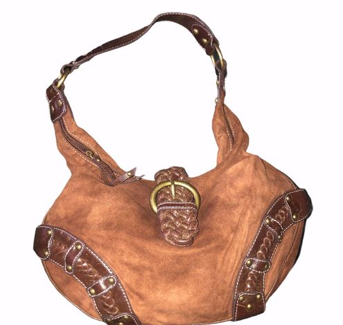 Valerie suede handbag