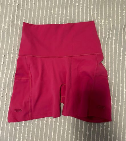 Gymshark Legacy Ruched Tight Shorts - Deep Pink