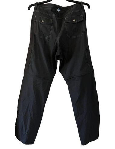 Kuhl Kliffside Convertible Cargo Hiking Pants Zip Pockets Gray Women's Size  14 - $38 - From Vlada