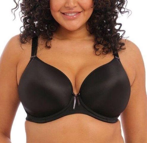 Elomi Bijou Black Underwire Lightly Padded Plunge Convertible Bra