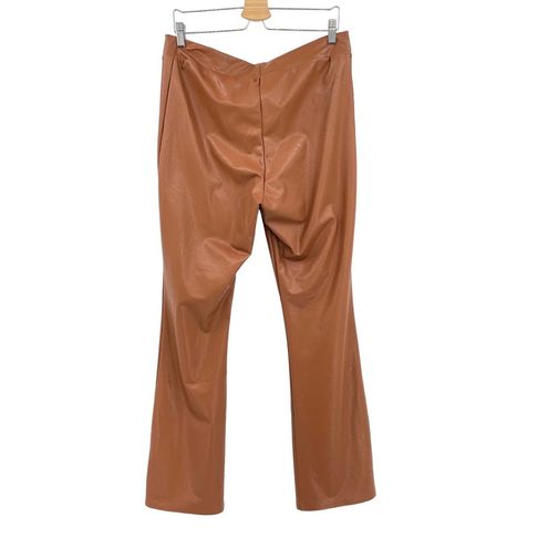 Commando Split Hem Faux Leather Pull-On Pants