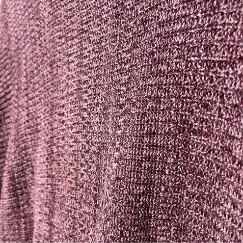 Jjill J.jill Pure Jill Ribbed High-low Sweater In Bayberry Multi