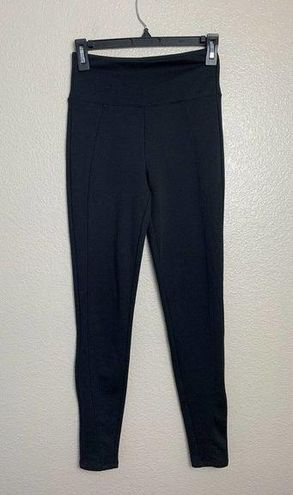 Spanx Red Hot Small Black Ponte Knit Leggings Shaping - $30 - From Honey