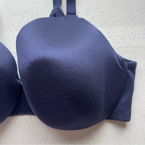 Cacique Navy Lightly Line Full Coverage Bra Size 42DD - $19