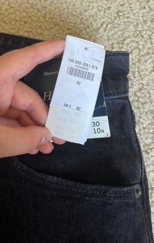 Abercrombie & Fitch High Rise Curve Love Flare Jeans Black Size 30 - $65  (35% Off Retail) New With Tags - From MJ