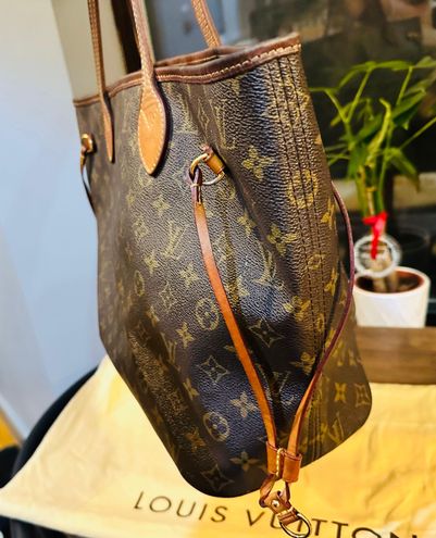 Louis Vuitton // Brown Monogram Neverfull MM Tote Bag – VSP