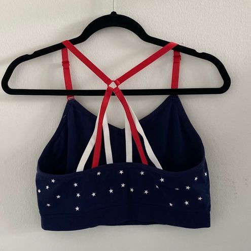 Lane Bryant Cacique Red, White and Blue Patriotic Racerback Bralette Size  14/16 Multiple - $28 New With Tags - From Jennifer