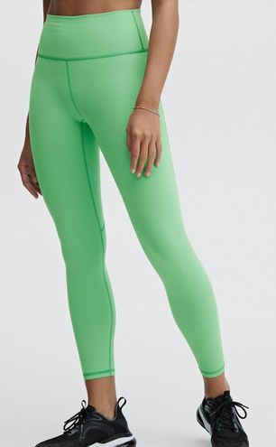 Fabletics High-Waisted PowerHold Leggings Green - $20 (71% Off Retail) -  From Brooke