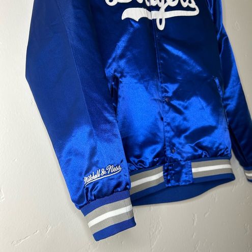 Mitchell & Ness Los Angeles Dodgers Youth Colorblocked Satin Jacket - Macy's