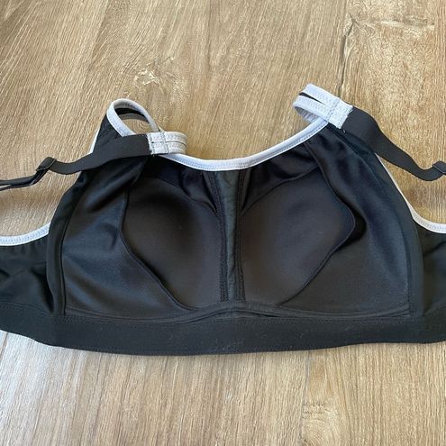 Wacoal padded bra black with white trim Women's size 32DD - $17 - From Ginny