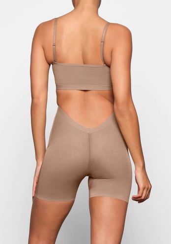 SHEER SCULPT LOW BACK SHORT｜TikTok Search