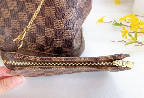 Louis Vuitton, Bags, Louis Vuitton Marais Pm Bucket With Pouch Damier  Ebene Shoulder Bag Purse Tote