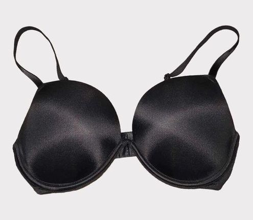 Victoria's Secret Pink Wear Everywhere Super Push-Up Bra 34D Black