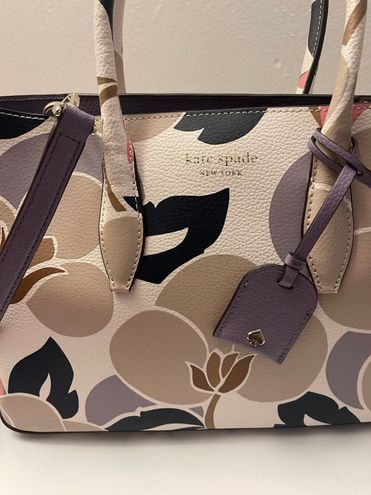 Kate Spade Eva Paper Rose Medium Zip Top Satchel for Sale in