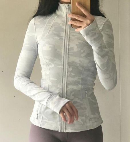 Lululemon Define Jacket in Incognito Camo Jacquard Alpine White Starlight 2  - $88 - From Chloe