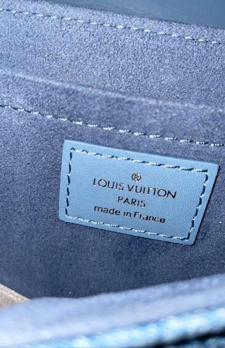 Louis Vuitton New Wave Chain Shoulder Bag Embroidered Monogram Denim New