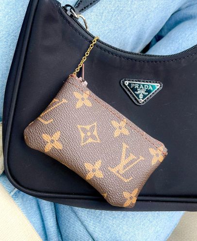 Louis Vuitton Upcycled Card Holder Keychain - $80 New With Tags