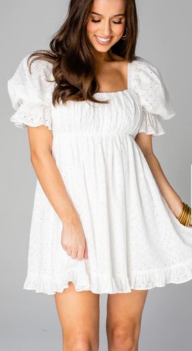 BuddyLove, B Puff Sleeve Babydoll Dress