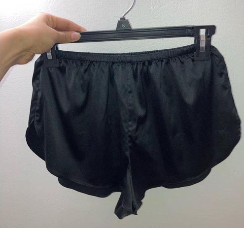 SKIMS Black Shine Satin Lounge Shorts Size XS - $42 New With Tags - From  Star