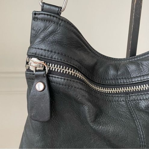 Margot New York Black Leather Crossbody Shoulder Bag Purse - $34 - From  Krista