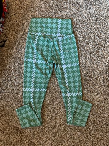 Aerie Offline by Real Me Hi Rise Leggings Houndstooth Medium Green - $22  (63% Off Retail) - From Katlin