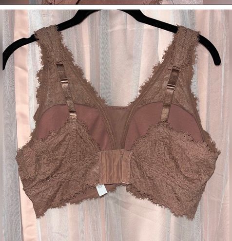 Aerie Bralette- Lace Pink Size XL - $25 - From Nenyy