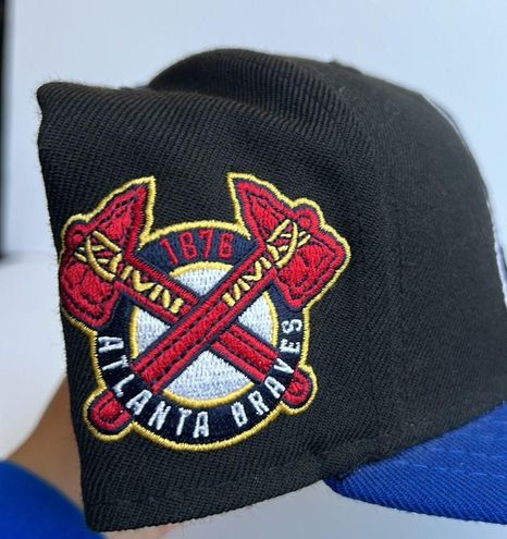 Atlanta Braves New Era 9FIFTY Snapback Hat Screaming Chief Noc-A-Homa  Banned Cap