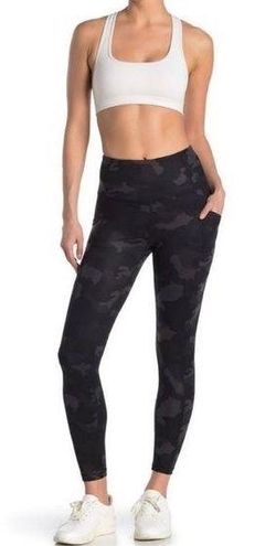 Yogalicious Lux Womens Camouflage Leggings Tights Pocket Stretch