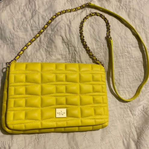 Kate Spade ♠️ Brianne Crossbody Leather Bag Acid Yellow - $84 (69% Off  Retail) - From Meagan