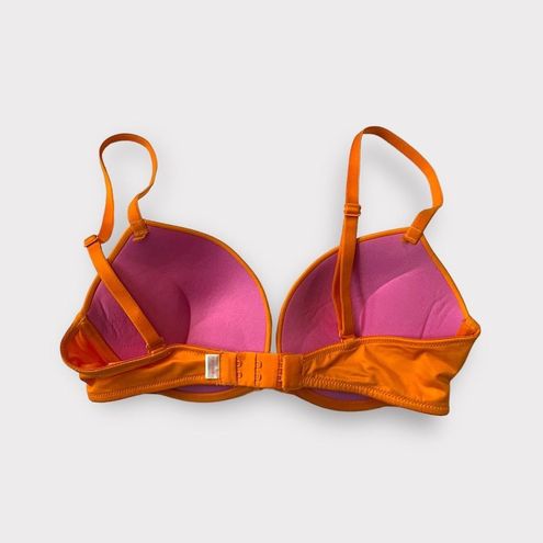 PINK - Victoria's Secret Wear Everywhere Super Push-Up Bra 32C Orange  Underwire Size undefined - $22 - From Lalita