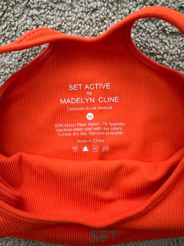 Set Active by MC Maddie Box Bra in Golden Hour XS