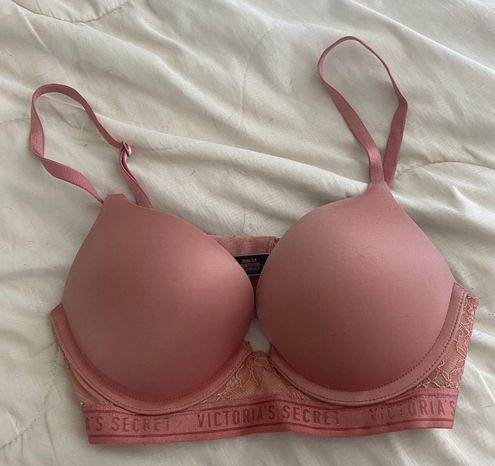Victoria's Secret VS Bombshell Bra 32A Pink - $25 (61% Off Retail) - From  Ashley