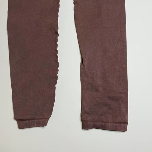 Free People Movement High Rise 7/8 Length Good Karma Leggings Size Medium/ Large Brown - $49 - From Adrienne