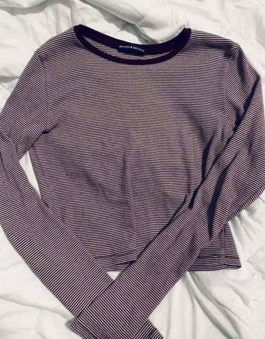 Brandy Melville Striped Long Sleeve Multi - $8 (60% Off Retail) - From Mia