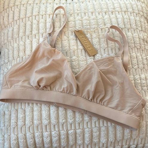 SKIMS Fits Everybody Crossover bralette - Mica