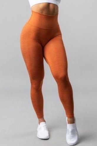 ALPHALETE Halo Leggings (Burnt Orange)