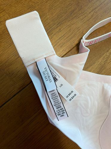 Victoria's Secret T-Shirt Lightly Lined Lounge Bra Pink Size L - $13 (62%  Off Retail) New With Tags - From Kathi