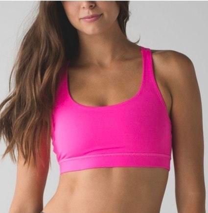 Lululemon Energy Bra Pink Size 4 - $41 - From McKinleigh