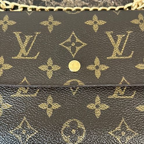 Louis Vuitton Monogram Pochette Passeport Vintage Trifold Wallet WOC Brown  - $380 (70% Off Retail) - From Ella