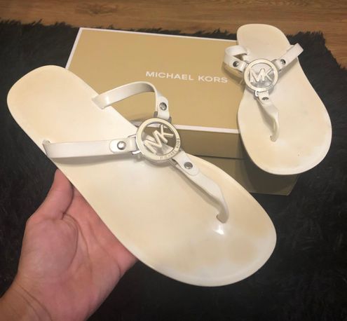 Womens MICHAEL Michael Kors White Sandals  Shoes