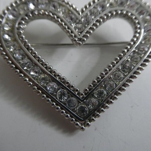 Rhinestone Heart Outline