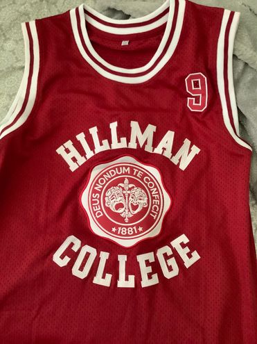 Hillman College Jersey Dwayne Wayne Red Size L - $30 - From Zoe