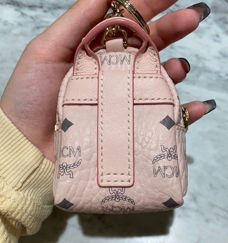 Mcm Mini Backpack Keychain