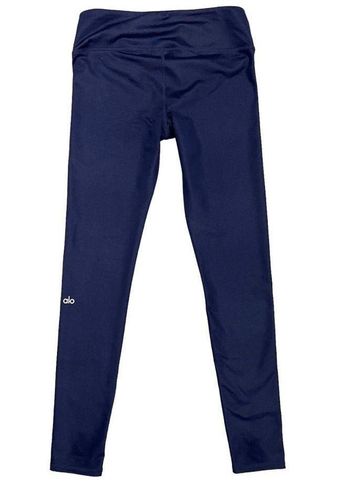 Alo Yoga ALO High Waisted Airbrushed Leggings True Navy Full Length Size  Small Blue - $60 (38% Off Retail) - From Lauren