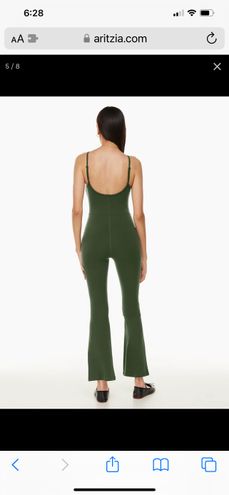 Wilfred Free Divinity Kick Flare Jumpsuit Green - $55 (26% Off