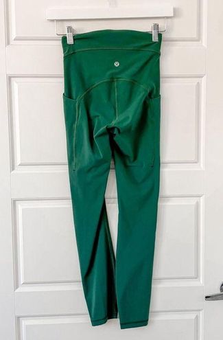 Lululemon Power Thru High-Rise Tight Leggings Everglade Green Size 2 - $122  - From Hope