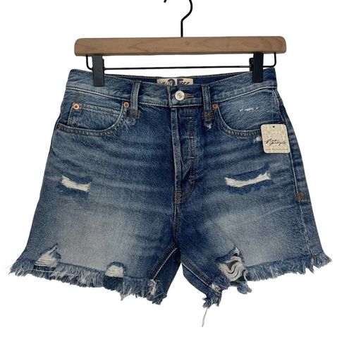 Free People Makai Cut Off Denim Shorts 25 / Shout and Twist