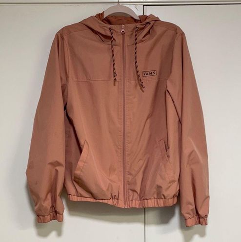 Vans Windbreaker Jacket Pink Size M 
